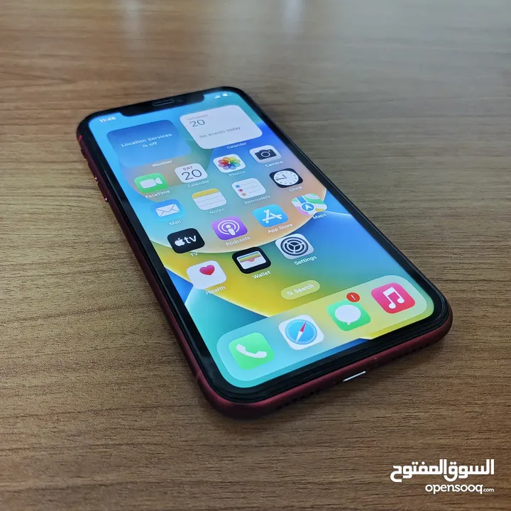 ايفون 11 بطاريه 100