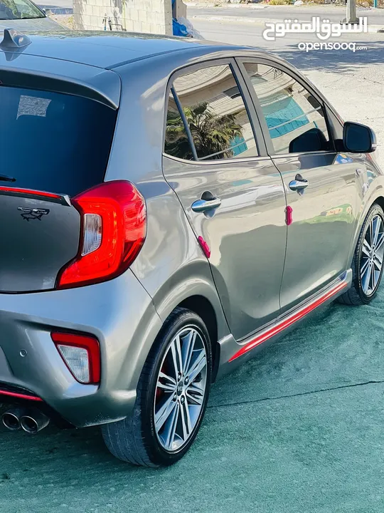 عيد بسيارتك Kia picanto gtline امكانية البيع دفعة وشيكات  خدمة التوصيل متوفرة ( مجاني )