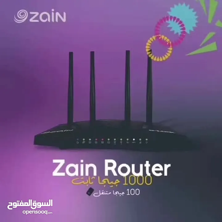 جهاز راوتر زين +4G .