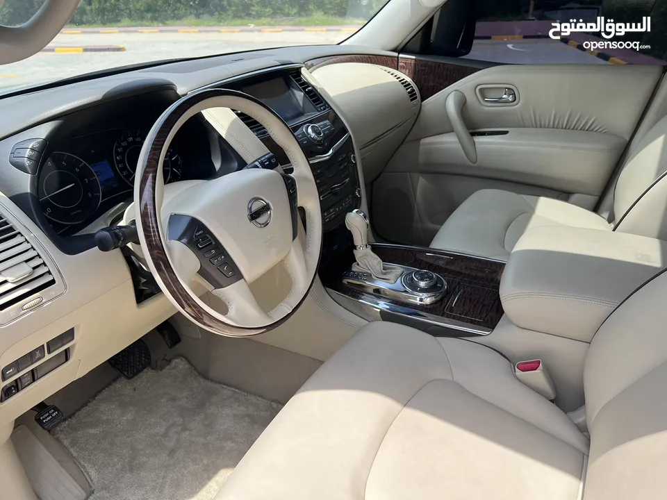 NISSAN PATROL GCC SPECS 2017 MODEL V6 FIRST OWNER FULL SERVICE HISTORY FREE ACCIDENT ORIGINAL PAINT