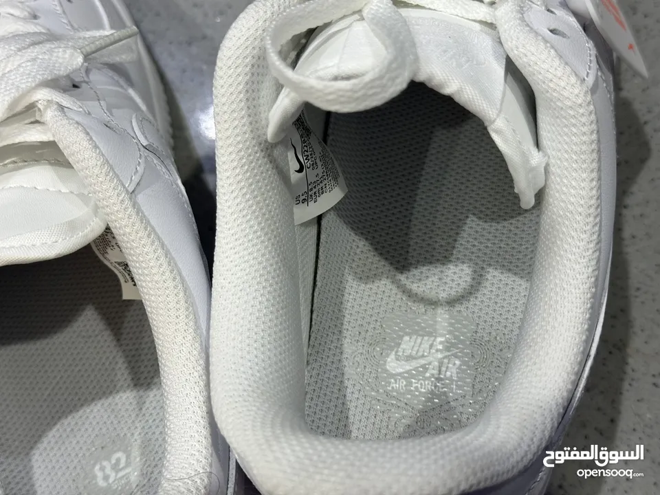 حذاء Nike Air Force 1 أبيض جديد – مقاس 43