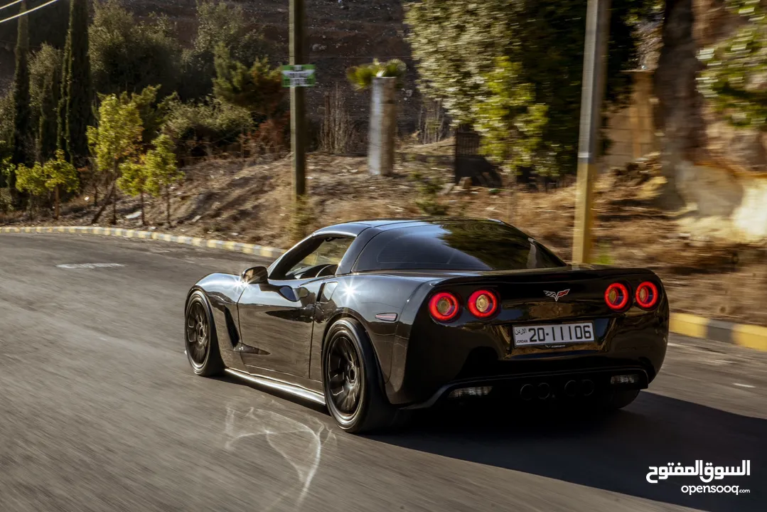 Corvette C6 2008 Ls3 Targa Top 500HP بحالة الوكالة