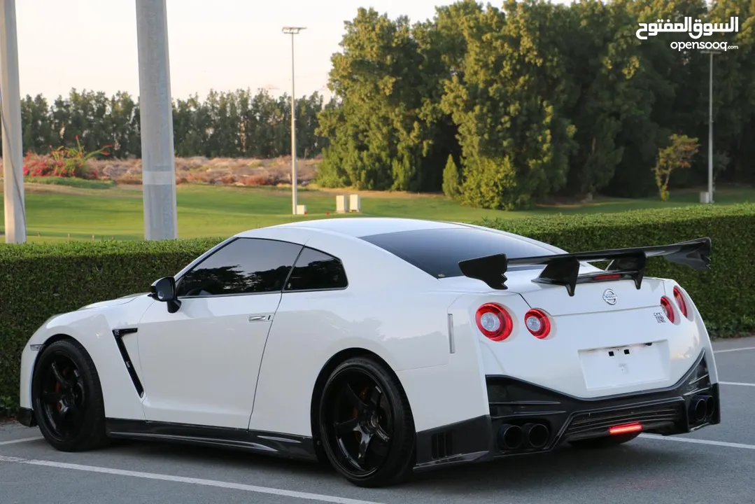 نيسان جي تي ار خليجي بلاك اديشن 2015 تشييكات الفا لوجيك بالكامل NISSAN GTR GCC 2015 Black edition