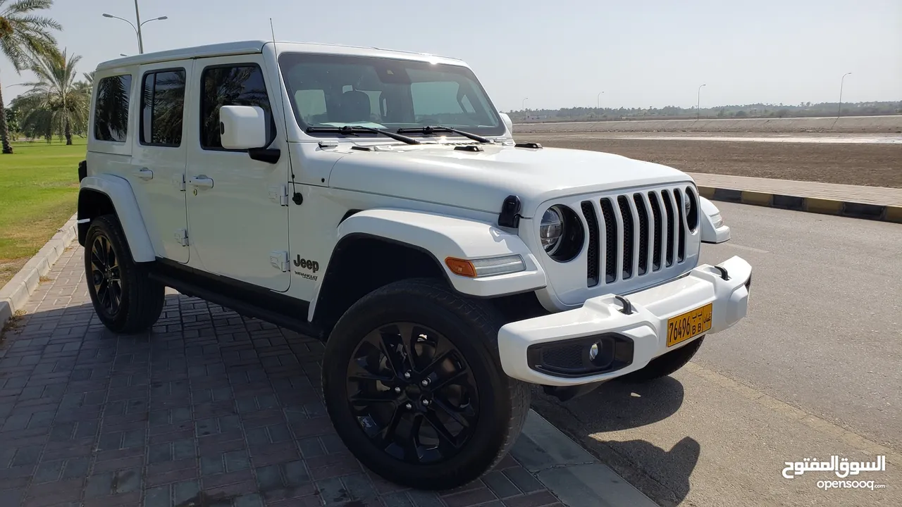 افخم اصدار جيب رانجلر بمواصفات  خاصه jeep wrangler High Altitude V6