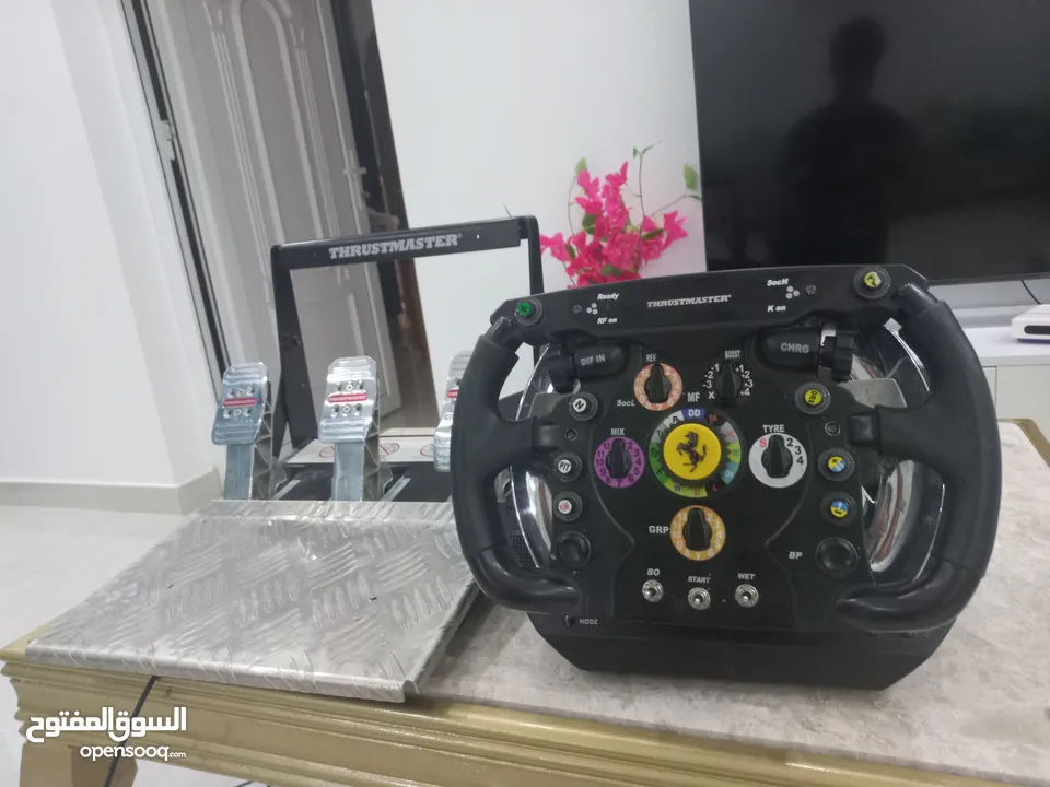 وحده تحكم دركسون بلايستيشن فراري مستعمل  Thrustmaster Ferrari F1 Add-On Wheel - Black  TM-WHL-ADDON