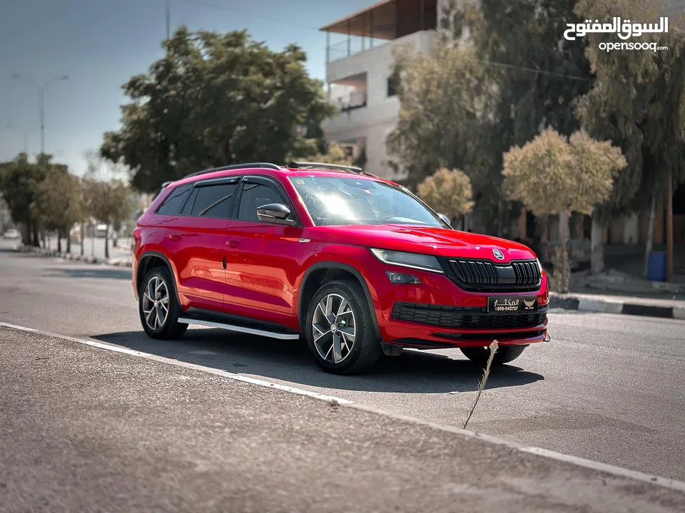 SKODA KODIAQ sport line 2020 4X4   سكودا كودياك سبورت لاين  2020