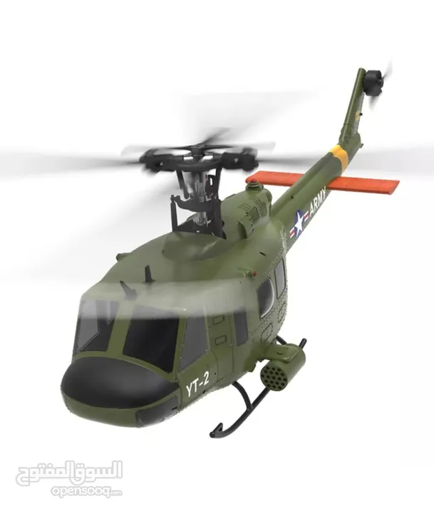 YUXIANG F07 UH-1 Huey Axis GYRO STABILIZED Helicopter -RTF 2.4G 6ch Brushless Motor 6 Axis Gyro 1/34