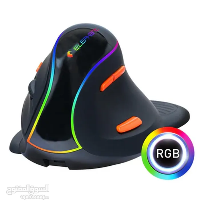 ماوس جيمنغ رهيب مضيئ رجب تصميم جديد   Elephant ELE M526  Mouse RGB Gaming Mouse
