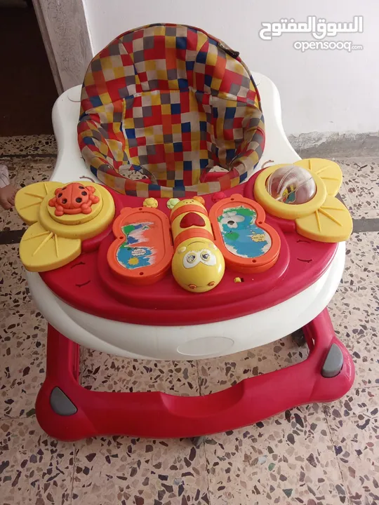 كوت و عرباية أطفال استعمال بسيط