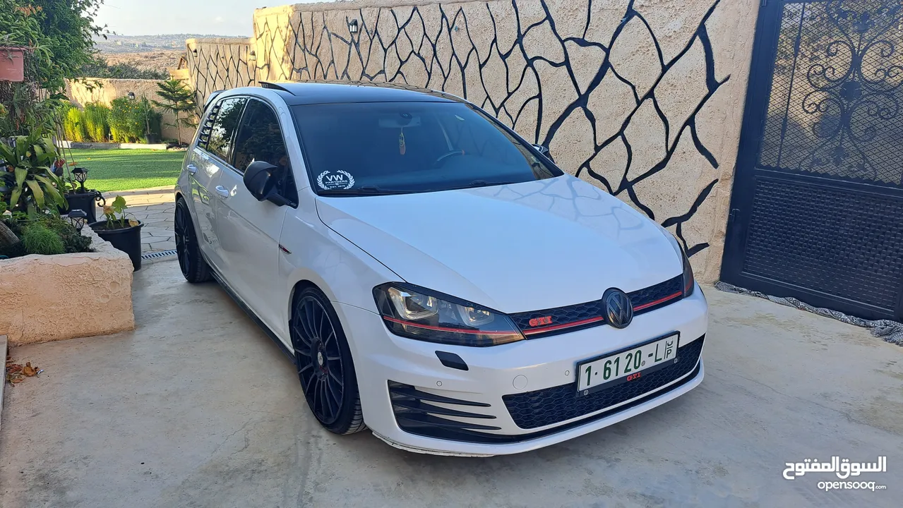 عرررض مغرري حرررق كااااش فقط ككاش golf gti mk7 2000 turbo 245 حصان  مش tsi