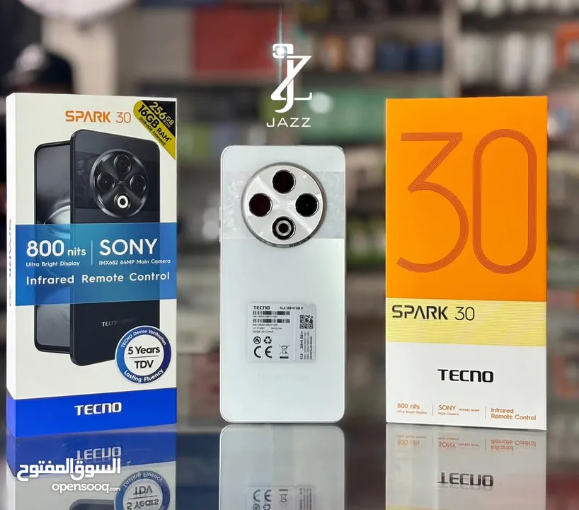 جهاز مستعمل ايام Spark 30 pro رام 16 جيجا 256 مكفول بالشركة متوفر توصيل