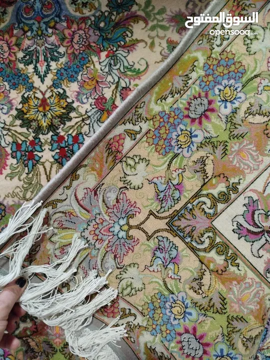 Iranian Tabriz handmade carpet سجادة إيرانية منسوجة يدوياً İran el dokuması halı