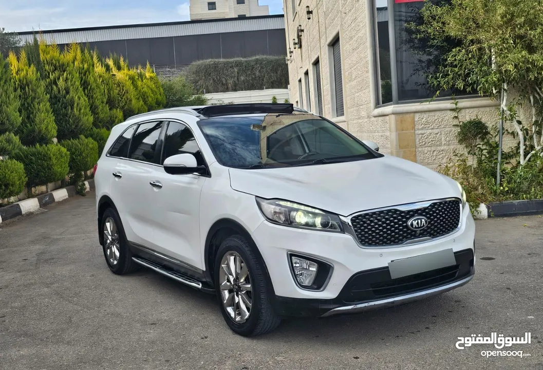 جيب كيا سورنتو فل مسكر بانوراما 4*4 دهان شركة بالكامل سعر حرق على الكاش 95
