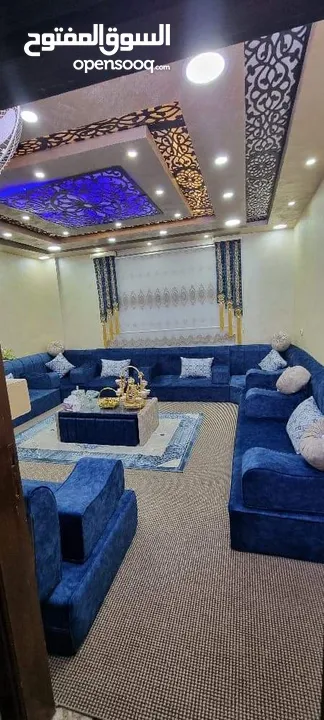 جلسة عربية جديدة تفصيل ضغط 16 مع هدية 6قرن إسفنج سكني نخب أول مكفول 3 سنين