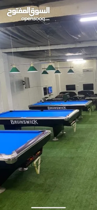 صالة بلياردو امريكي وكافيه
