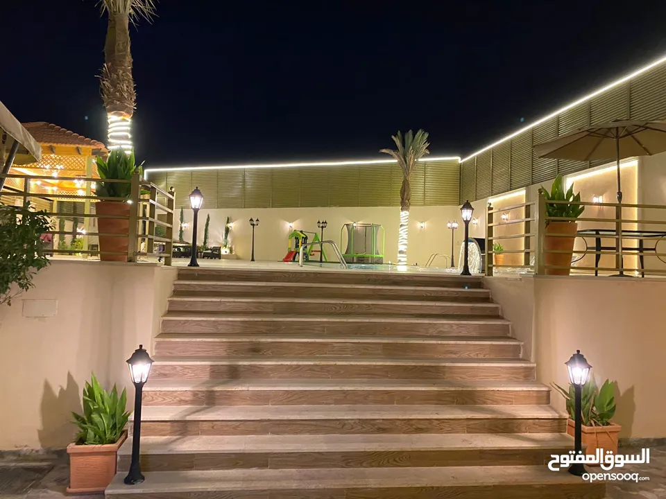 شاليه و مزرعه  نظام فلل للبيع بسعر لقطه تبعد عن عمان 10دقائق طريق جرش خلف مطعم الوادي الاخضر (المالك
