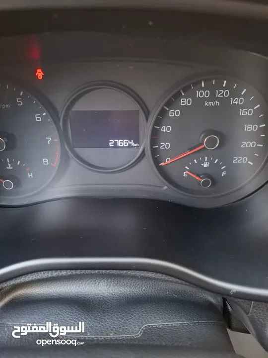 كيا بيكانتو 2019 بصمه فل الفل  عداد أصلي ( 27 ) ألف كيلو