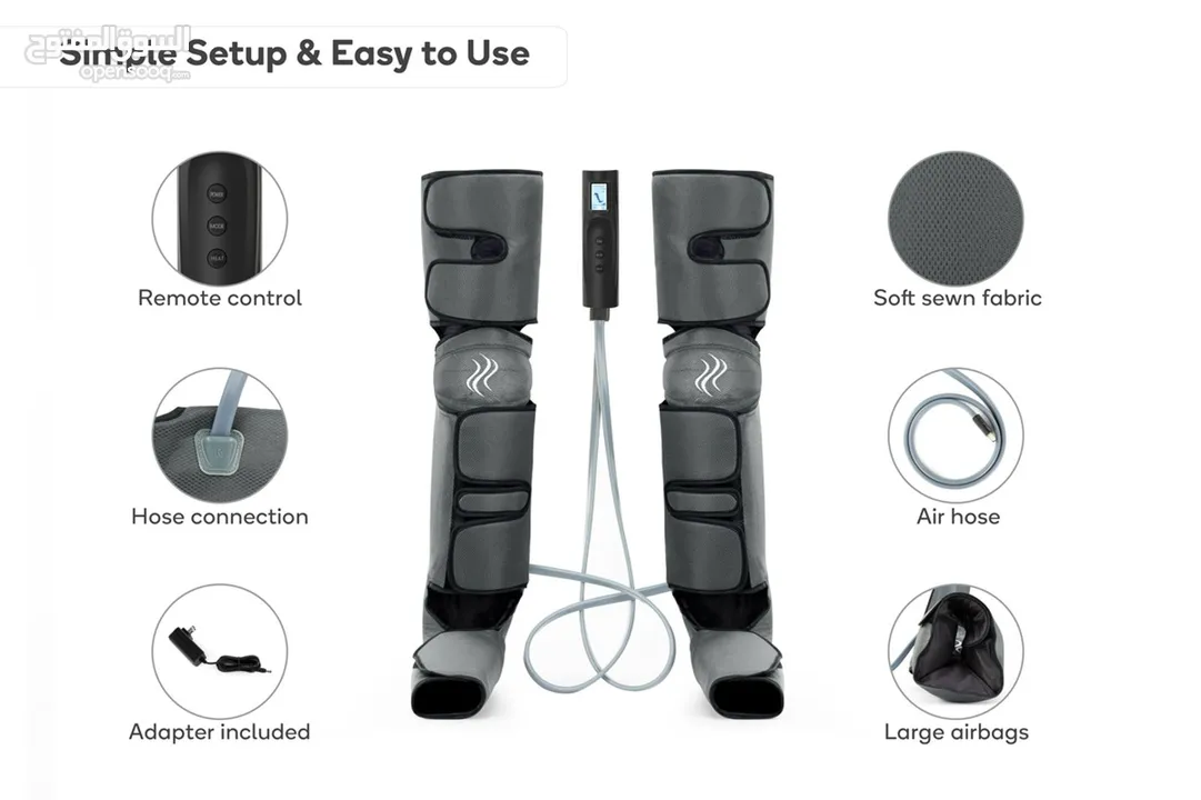 AIR COMPRESSION PNEUMATIC FULL    LEG MASSAGER  BELLA VITA