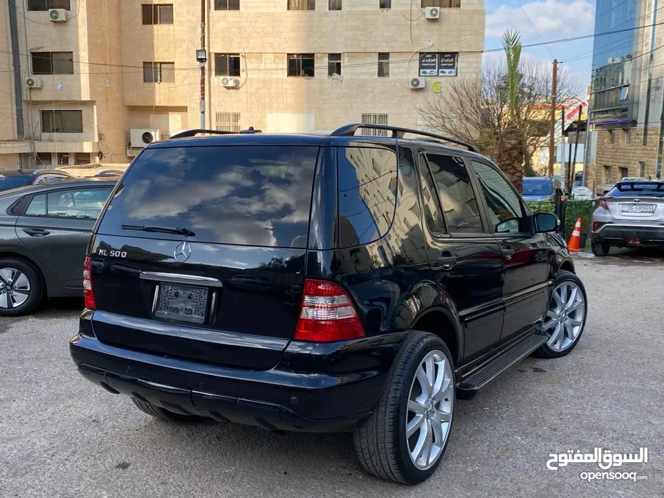 مرسيدس ML 350 موديل 2003 بحاله الوكاله مالك واحد ماشي 137 الف ميل