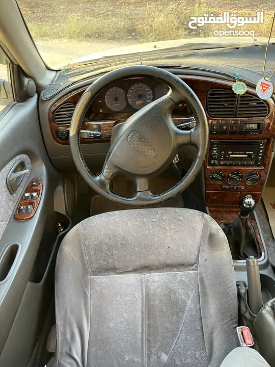 كيا سبكترا 2001 Mr اعلى صنف جير عادي للبيع  مرخصة سنة كاملة ماتور 1500cc  كوشوك جديد