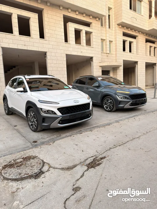 هنداي كونا هايبرد بالالوان والمواصفات المميزه والفخمه