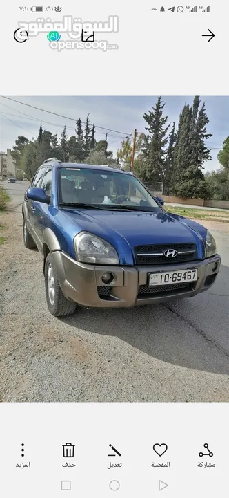 Hyundai tucson2005 4*4