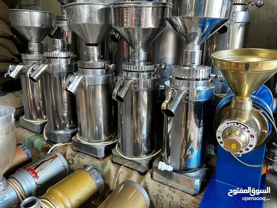 مطاحن قهوة أحجام مختلفة و أسعار مختلفة حجر 8 لحجر 15 واحد فاز وثلاثة فاز بحال الوكالة ماكنات وكالة