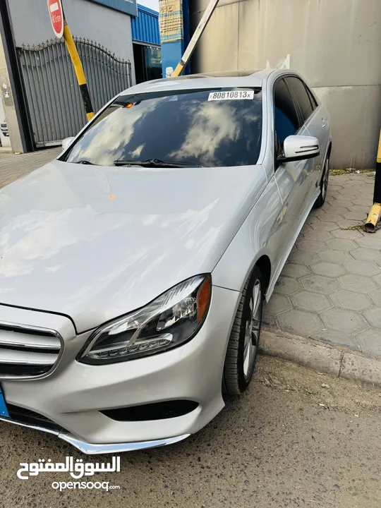 مرسديس E350 امريكي بدون صدمه