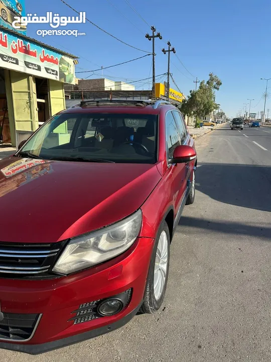 فولگس ڤاگن تيگوان Tiguan 2013 اللون ماروني