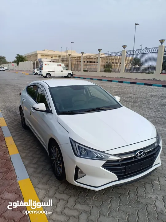 هيونداي افانتي 1.6 4 سلندر وارد كوردي مواصفات خليجي بحالة  ‏Hyundai Avante 2019 engine 1.6 V4