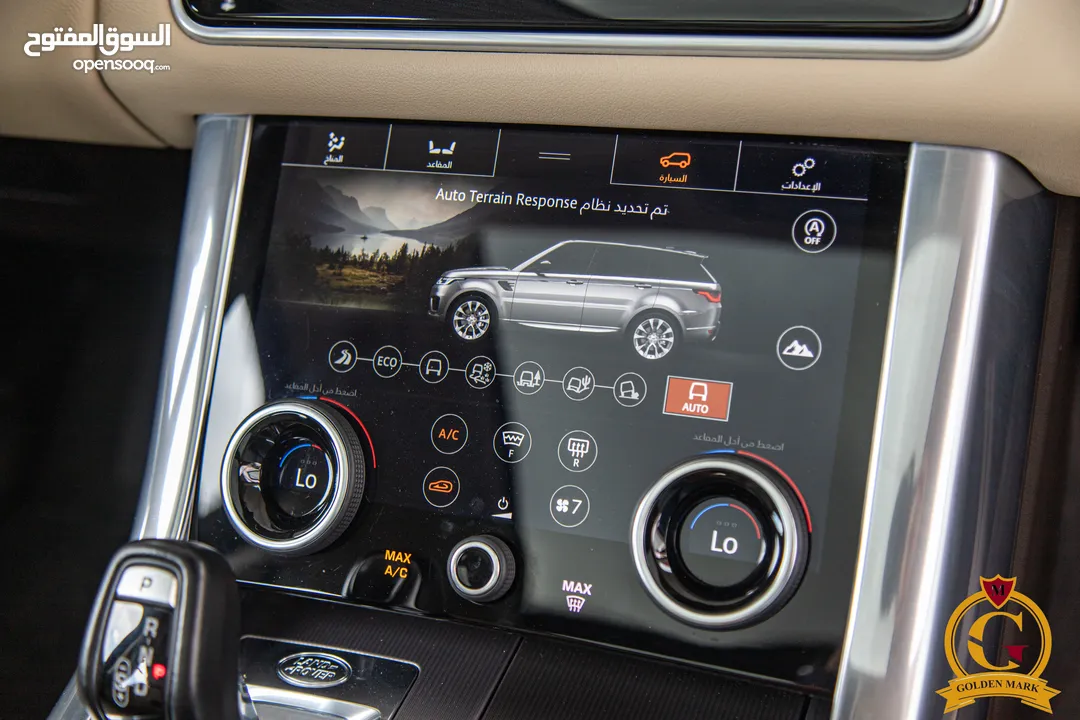 Range Rover Sport 2021 Hse Plug in hybrid  Black edition    السيارة وارد المانيا