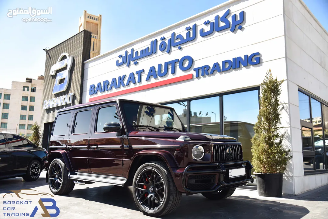 مرسيدس جي كلاسG63 AMG نايت بكج وارد وكفالةالوكالة 2023 Mercedes G63 AMG Night Package 4.0L V8 4MATIC