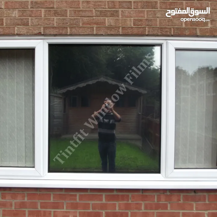 window film fixing for privacy