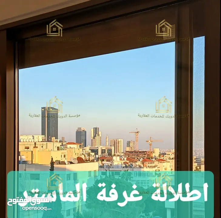 شقة طابقية - الشميساني - 3نوم 1ماستر - 230م - بإطلالــــه بانوراما - قرب الخدمات العامة