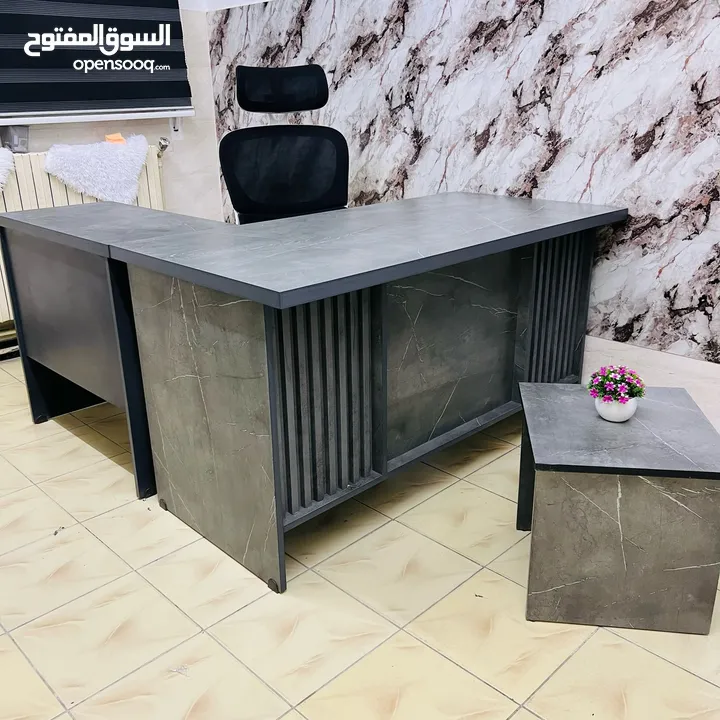 مكتب للدراسة والاستقبال مع 3 ادراج خشبية (خشبي) 120*60 تشكيلة مميزة من المكاتب بسعر المصنع
