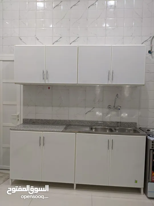 aluminum kitchen cabinet new make and sale خزانة مطبخ ألمنيوم جديدة الصنع والبيع