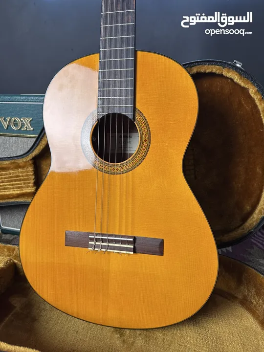 Yamaha CGX102 Plugged Classical Guitar with hardcase – 350 JDs