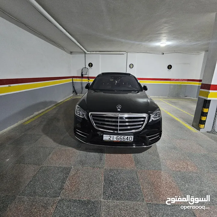 مرسيدس S 320 AMG فل كامل الاضافات موديل 2019 نظيفه جدا واعلى مواصفات