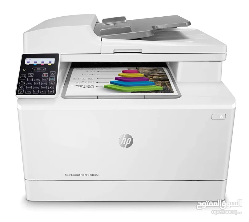 HP Color LaserJet Pro MFP M283FDW All in One  طابعة اتش بي ليزر ملونة بمواصفات خيالية  