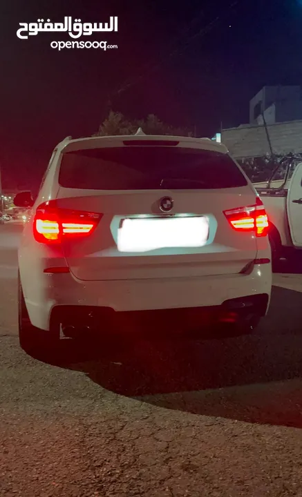 Bmw x3  M ‎مطور 2000 توين تيربو 245 حصان  ‎مديل 2016 ترخيص 2015 ‎السيارة فل الفل
