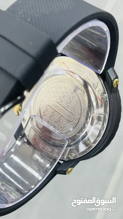 Cerruti 1881 swiss made الساعة بحالة الوكالة بدون علبة وكفالة توقيت رياضي Stopwatch Date and day