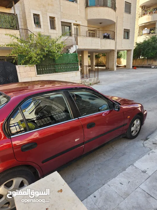 هوندا سيفيك 1999 للبيع يد أولى جير عادي بحاله ممتازه من الداخل والخارج