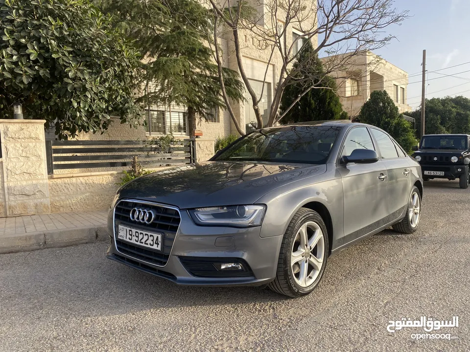 Audi A4 1.8 T 2015  فحص كااامل بحالة ممتازة وارد الوكالة الأردنية  فل اوبشن