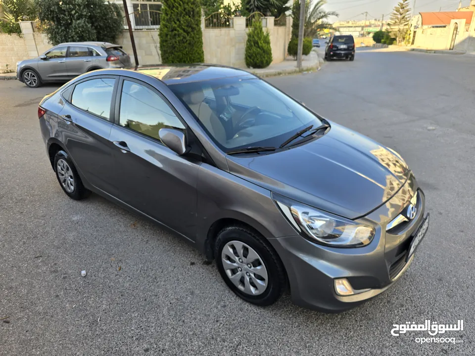 هونداي اكسنت 2014 فحص كامل 7 جيد عداد 112km محرك 1600cc مالك 1