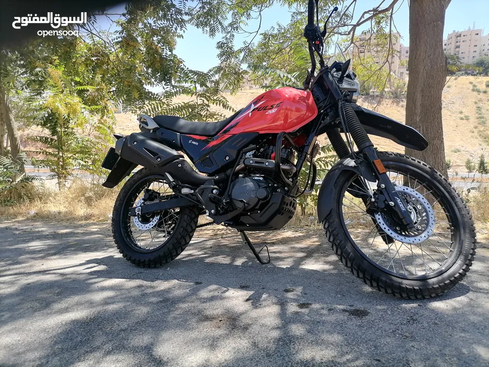 دراجة هيرو اكس بلس 2021 بحالة الوكالة !!!!!!!! HERO XPULSE 2021 للبيع او للبدل
