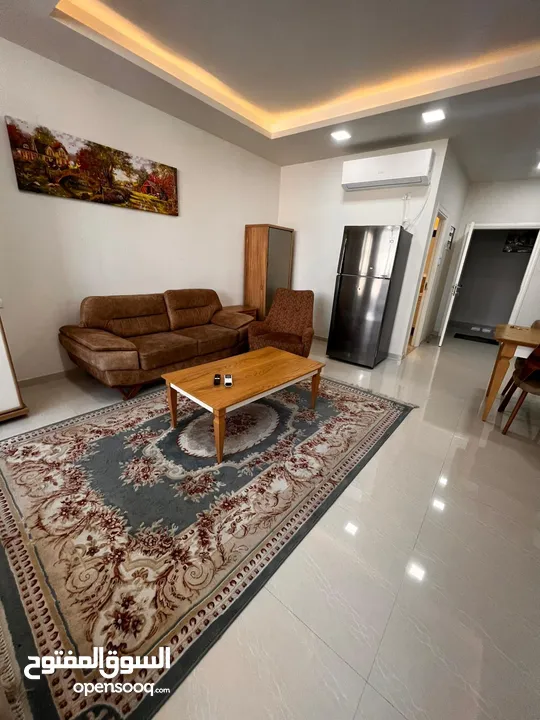 استوديو مفروش للايجار قرب من مركز البلد