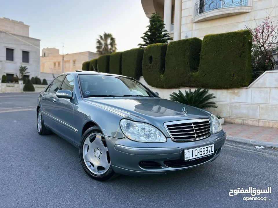 مرسيدس بنز موديل 2005 S350 بحاله الوكاله