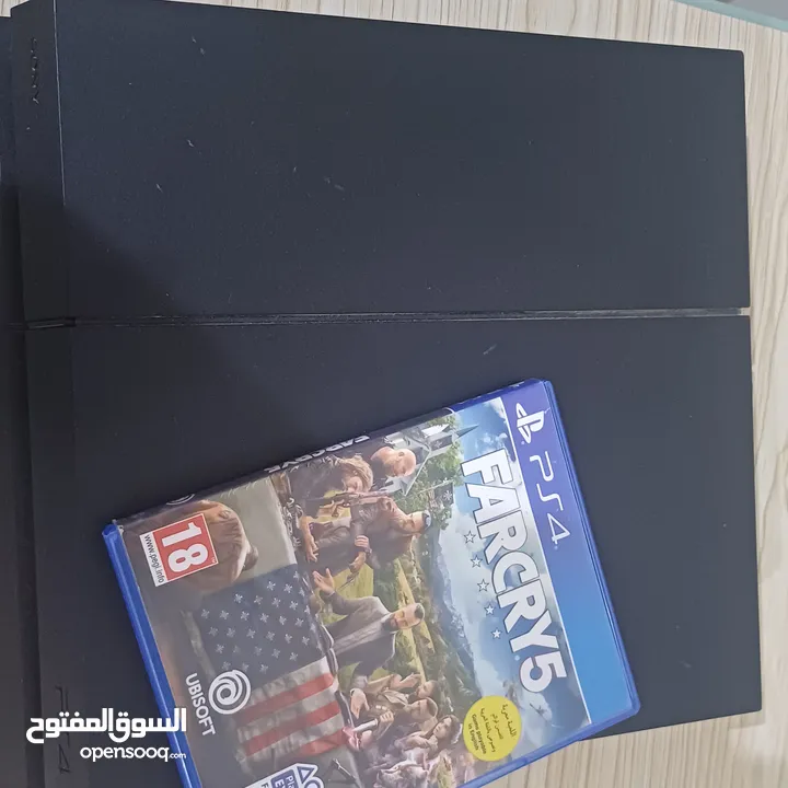 سوني 4 مستعمل بحاله جيده مع شريط farcry 5