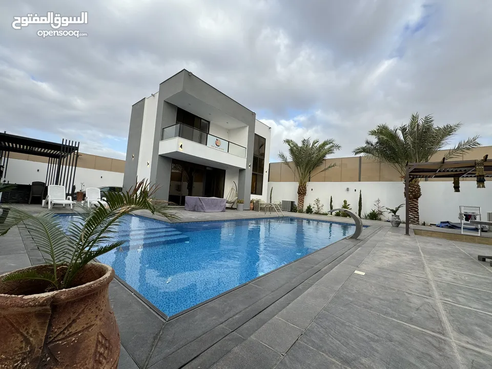 شاليه للإيجار اليومي بناء حديث وأثاث جديد وموقع مميز بافضل الأسعار من  (فيلا نايا اليوسفي )