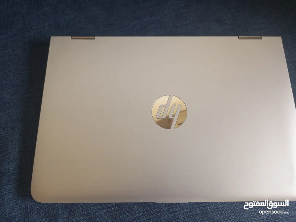 لابتوب HP OAVILION X360  بحالة ممتازة وارد امريكا.. ويمكن استخدامه بوصعية التاب